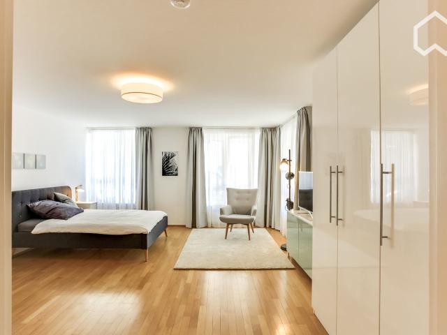 Luxury life close to Rhine modern and central flat, Dusseldorf Amsterdam Apartments for Rent