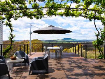 Luxury Lifestyle Property with Mt Franklin Views, Architectural Design, Seclusion & Elevated Living atop of 8HA of scenic bushland