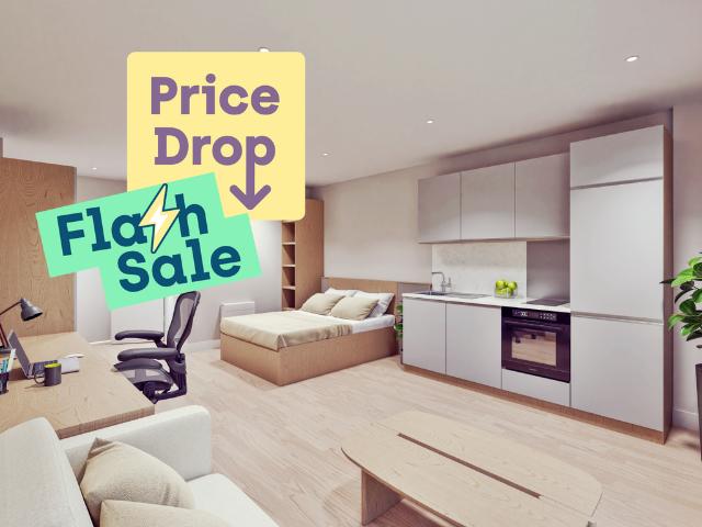 Luxury Studio at Beckton House. Studio to rent £1,278 pcm £295 pw