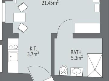 Luxury Studio Apartment AKH