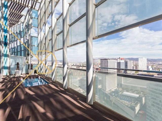 Luxury penthouse for rent in Barcelona, Spain