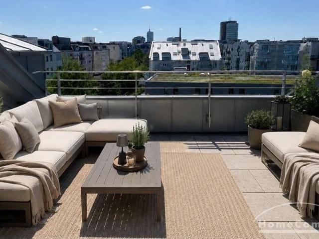 Luxury Penthouse with Two Private Rooftop Terraces in Neuhausen