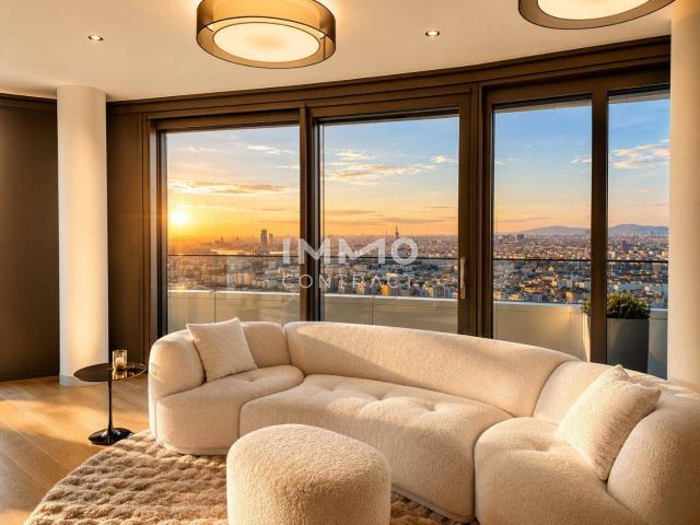 Luxury Residence with breathtaking Skyline Views: DANUBEFLATS Vienna