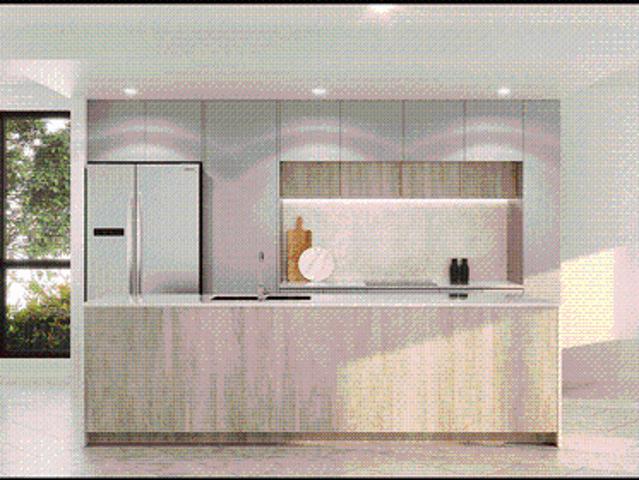 Luxury Resort Living Week by Week Furnished 3 Bedroom Townhouse with a private lift, a two car basement garage at Hope Island Resort