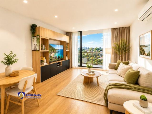 Luxury Two Bedroom Apartment with Spacious Balcony
