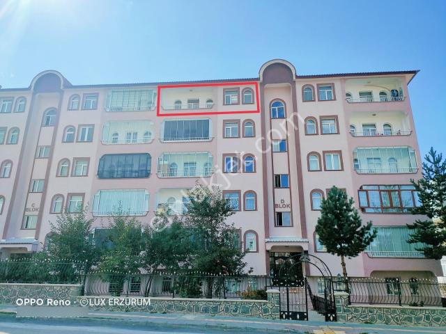 Lüx Erzurum'dan Yıldızkent'te Park Karşısı 3+1 Orta Daire