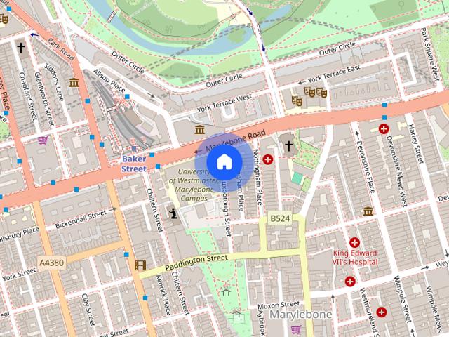Luxborough Street, Marylebone, London, W1U