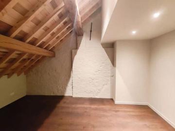 Luxe duplex loft op de tweede verdieping met 2 +1 slaapkamers, ruim terras en optioneel een staanplaats, gelegen in het centrum van Maaseik