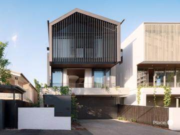 Luxe family living meets designer refinement in exclusive New Farm enclave