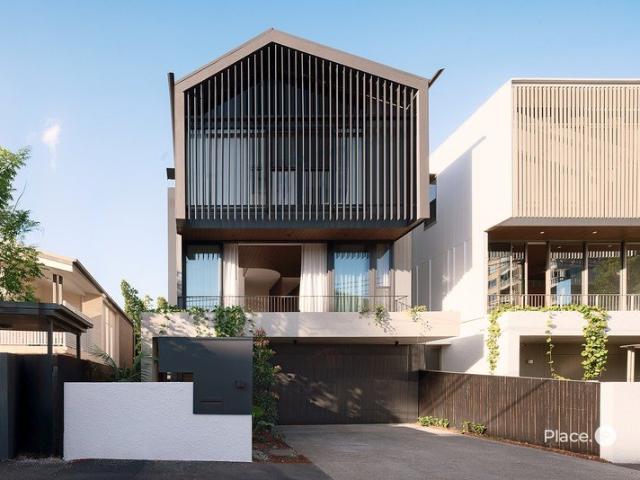 Luxe family living meets designer refinement in exclusive New Farm enclave