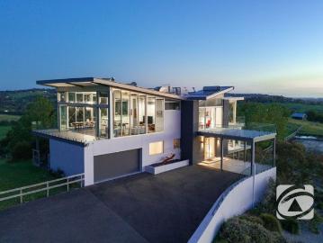 A One of One Architectural Masterpiece on 33 Acres with Bay Views