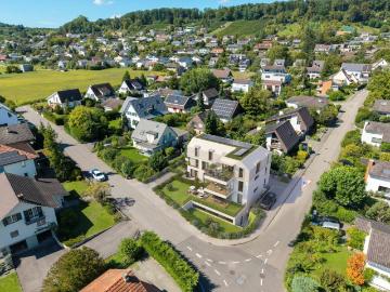 Luxeriöse Attikawohnung 3.5 Zimmer mit architektonischer Eleganz und exklusiver Dachterrasse