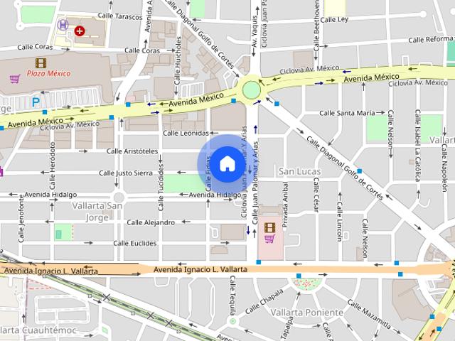 LUXIA JUSTO SIERRA DPTO. EN RENTA