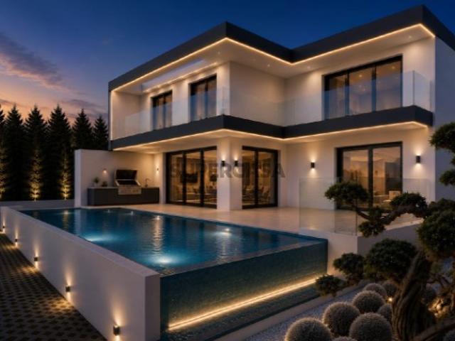 Luz de Tavira Nova Moradia V4 Moderna Com 6.550m2 Terreno Para Venda