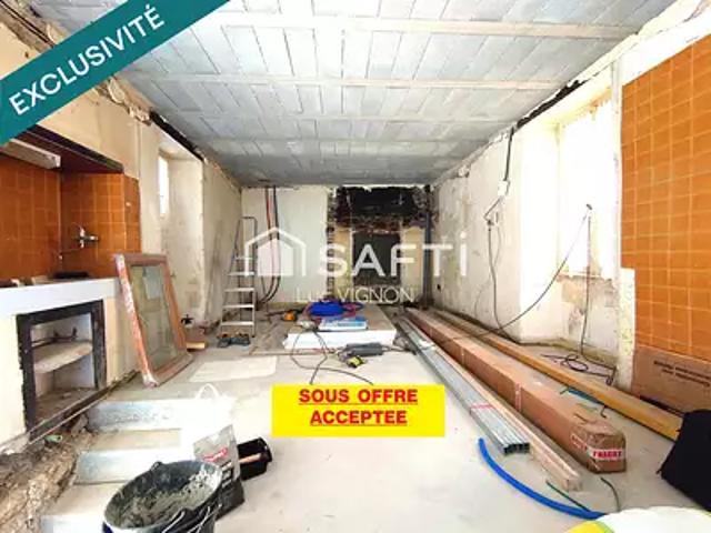Luzech 46140 Achat / Vente maison 2 pièces t2 parking