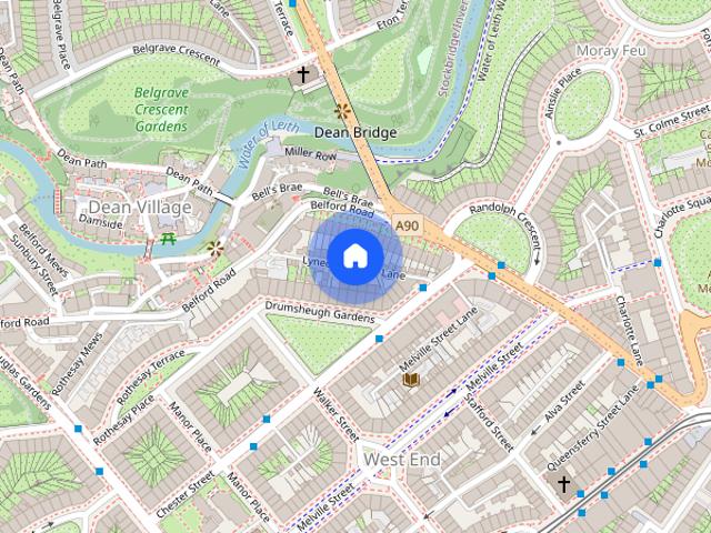 Lynedoch Place Lane, Edinburgh, EH3