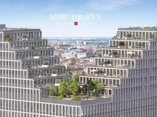 Lyon appartement neuf 2 pièces, avec loggia et parking 50m² Lyon 3ème