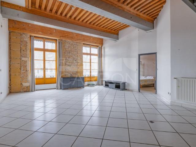 Lyon 1er – Quai de Saône – Charme de l'ancien – Appartement de caractère