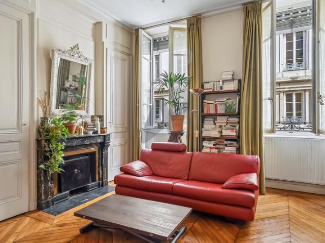 Lyon 2 Quartier d'Ainay | Appartement 3 pièces de 58 m2 au charme préservé