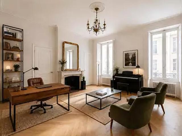 Lyon 2ème 69002 Achat / Vente appartement 4 pièces t4 cave