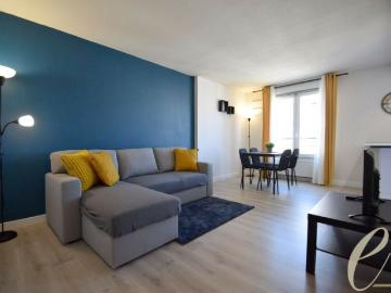 LYON 3ème Cours Lafayette – Ravissant Appartement T2 meublé de 44 m² avec vue dégagée