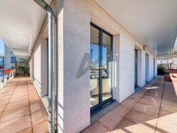 Lyon 3ème Montchat. Appartement de 121 m2 en dernier étage