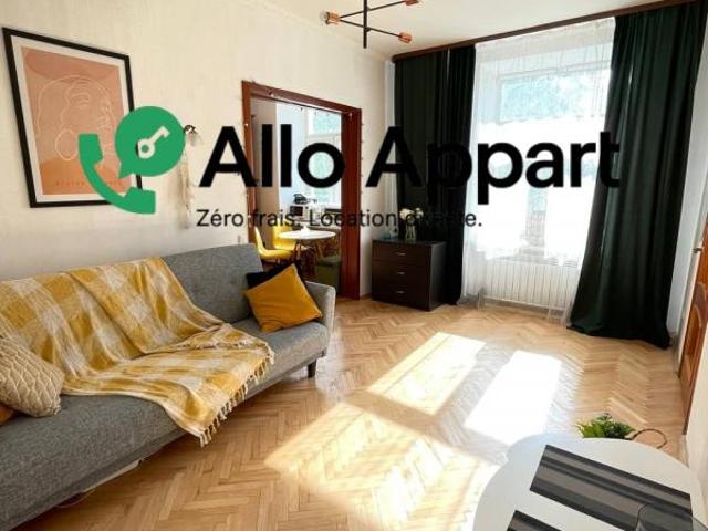 Lyon 5 – T2 de 44 m² avec place de parking MEUBLE