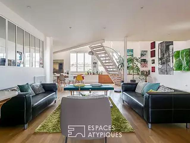 Lyon 6ème 69006 Achat / Vente appartement 5 pièces t5 au dernier étage cave