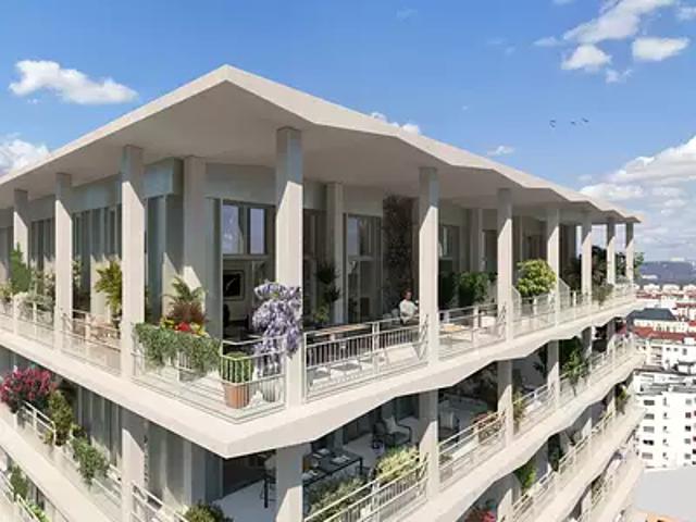 Lyon 6ème 69006 Programme neuf appartement neuf à vendre t4 LMNP HQE NF