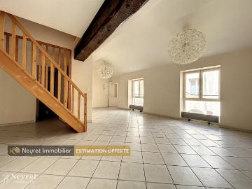 Lyon 7 Saxe Gambetta T3 Duplex 67m2 Carrez 86 m2 au sol 85m² Lyon 7ème