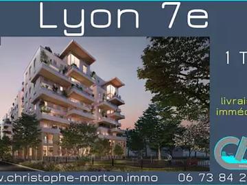 Lyon 7ème 69007 Achat / Vente appartement 3 pièces t3 au dernier étage