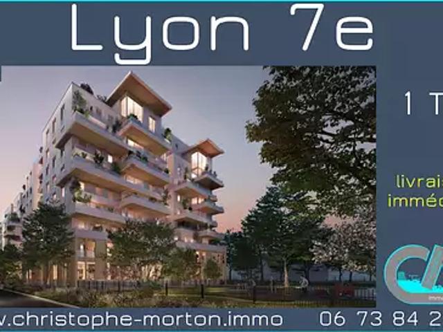 Lyon 7ème 69007 Achat / Vente appartement 3 pièces t3 au dernier étage