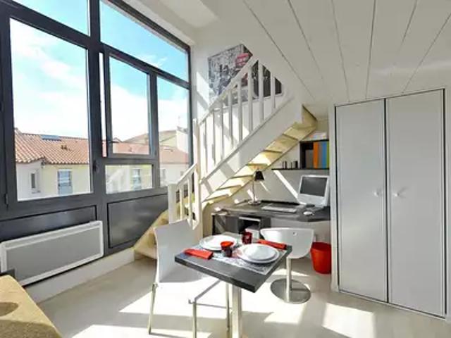 Lyon 7ème 69007 Achat / Vente appartement 1 pièce t1 au dernier étage