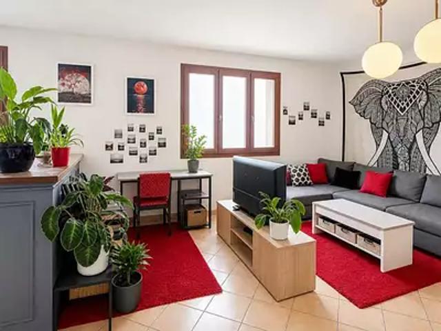 Lyon 7ème 69007 Achat / Vente appartement 2 pièces t2 jardin cave