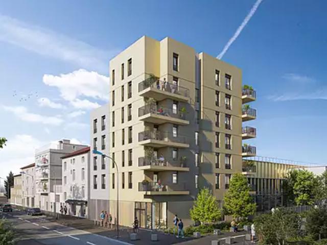 Lyon 7ème 69007 Programme neuf appartement neuf à vendre t5 LMNP