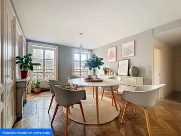 Lyon 9ème 69009 Achat / Vente appartement 3 pièces t3 au dernier étage