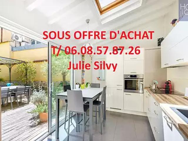 Lyon 9ème 69009 Achat / Vente maison 7 pièces t7 jardin terrasse