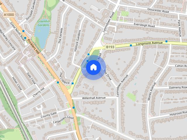 Lyonsdown Road, Whetstone EN5