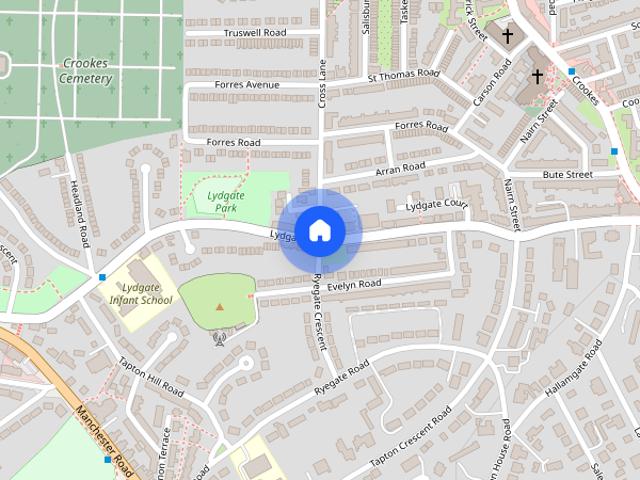 Lydgate Lane, Sheffield, S10