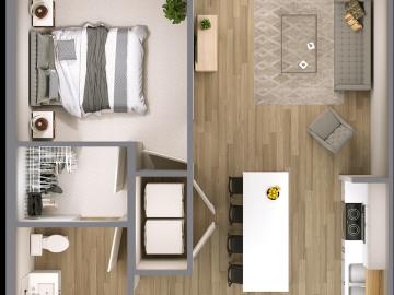 Lyv at Uptown & Main 2 Bedroom Apartment for Rent at 2850 Uptown Way S, Fargo, ND 58104