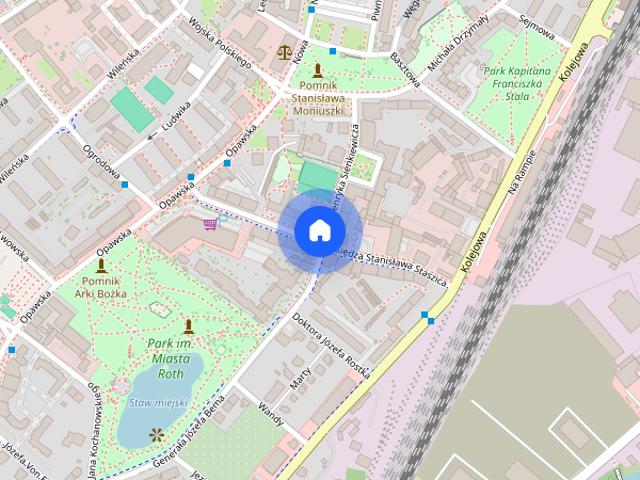 M3 w centrum Raciborza