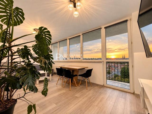 M4 z panoramą miasta | 9p | balkon| umeblowane ul. Dworek, Rybnik, Śródmieście