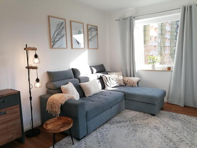 M OASE Blue Design | Kitchen | Netflix I balcony I car parking space