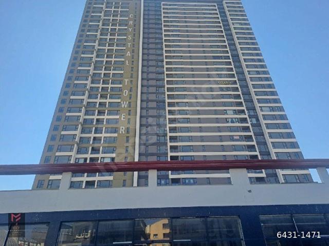 M&F EMLAK'TAN CRİSTAL TOWER DA 2+1 30. KATTA SIFIR DAİRE