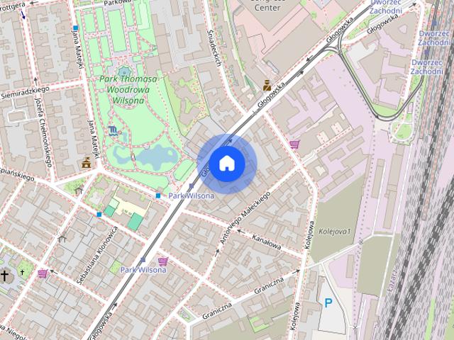 Mała kawalerka z klimatem centrum blisko targów
