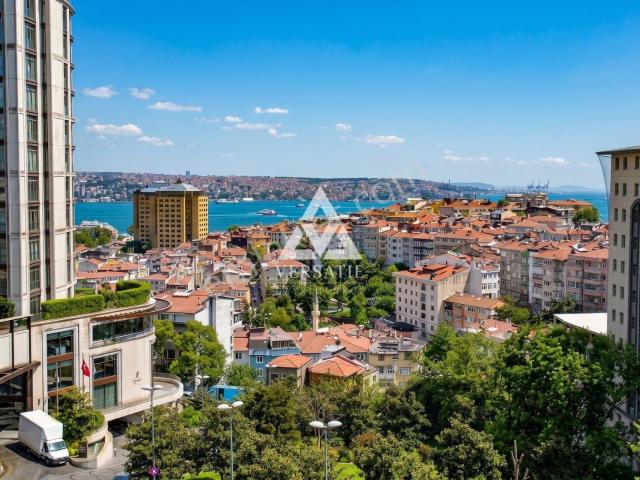 Maçka Armani'de Boğaz Manzaralı, 1+1 Lüks Satılık Daire