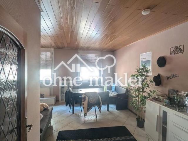 MA Käfertal 3 Zimmer EG Wohnung mit Balkon, Garage und kleinem Garten