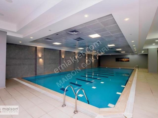 Maıson Palms Residence'da Havuz Cephe Kiralık 1+1 Arakat Daire