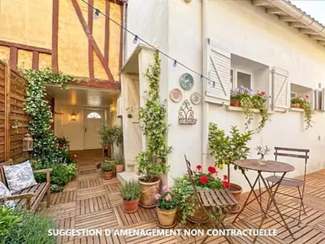 Mantes la Jolie 78200 Achat / Vente maison 4 pièces t4 terrasse cave