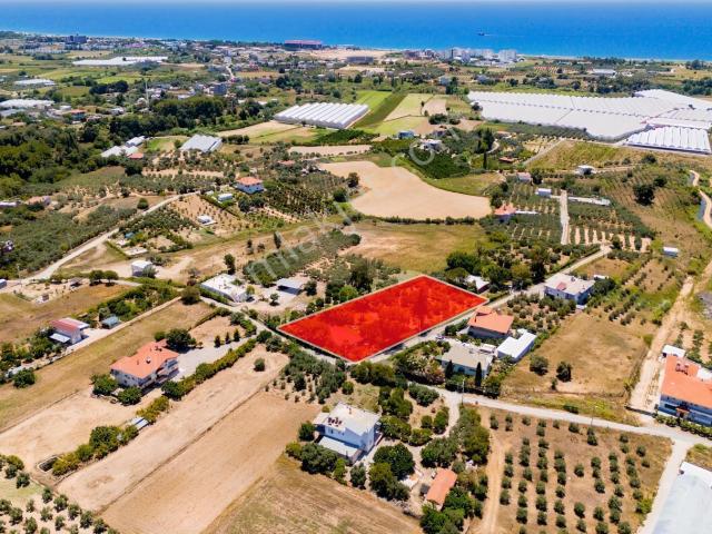 Manavgat Çenger 3.080 M2 Arsa İçi Deniz Manzaralı Müstakil Villa